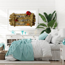 5D Kit Rhinestone Pictures DIY Full Round Drill Wooden Poster Diamond Paintin