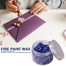 200pcs Octagon Sealing Wax Blue Wax Beads for Envelope Invitation DIY (H) Newly