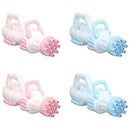 Gatling Bubble Guns 12-Holes Electric Bubble Machine (Pink Battery Charge)