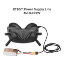 4 Feet Power Cable Cord XT60 to DC 90 Degree for DJI FPV Goggles to XT60 Battery