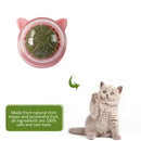 Catnip Ball Cat Toys Licking Teeth Chewing Pet Training Bite Balls (Pink)