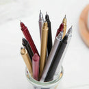 Metal Gel Pen Student Office School Stationery Ballpoint I2A8 Color Random L9Z1