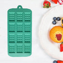 12 Cell Silicone Waffle Chocolate Mould Fondant Candy Pastry Cake Baking Tool