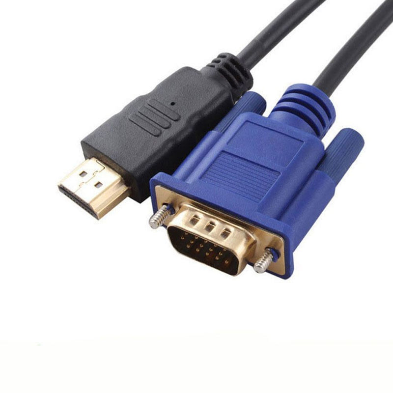 Definition Support 1080P Video Cable HDMI To VGA Converter For HDTV PC Laptop