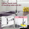 Silicone Faucet Surrounded Mat with Diversion Groove Kitchen Accessory (A)