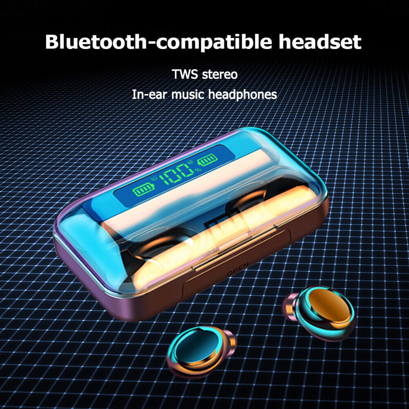 F9-36 TWS Earbuds Waterproof In-Ear Bluetooth True Wireless Stereo Headphones