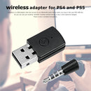 Wireless USB Bluetooth Adapters BT Audio Dongles Earphone Receiver for PS4 PS5