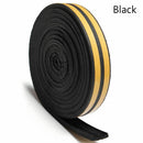 Soundproof Anti Collision Rubber Window Door Draught Excluder Seal Strip Foam
