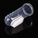 Pet Finger Toothbrush Silicone Dog Tooth Cleaner Cat Teeth Cleaning(Blue) Newly