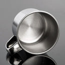 Tumbler Pint Drinking Travel Portable Cup Stainless Steel Camping Coffee Mug