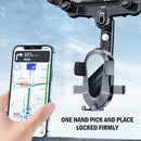 360° Rotatable Retractable Car Multifunctional Rearview Mirror Phone Holder`