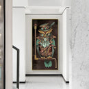 5D DIY Owl Diamond Painting Full Round Drill Rhinestone Home Decoration Craft