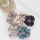 Hair Accessories Floral Girls Women Hair Scrunchies Hair Tie Hairband Elastic