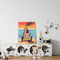 Seaside Step Drawing Frameless DIY Oil Paint by Numbers Canvas Home Decor
