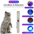 Portable Cat Moss Detection Light Metal Pet Fungus Detection Black Mirror Lamp