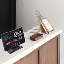 LED Digital Weather Station Thermometer Alarm Clock Snooze Alarm Clock Calendar