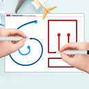 Intelligent Think Training Tracking Pen Hand-Brain Coordination Exercise Card