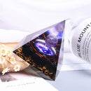 Energy Generator Orgone Pyramid Crystal Meditation Yoga Spiritual Stone (B)
