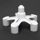 3 in 1/4 in 1/5 in 1 E27 to E27 Base Socket Splitter LED Light Lamp Bulb(C)