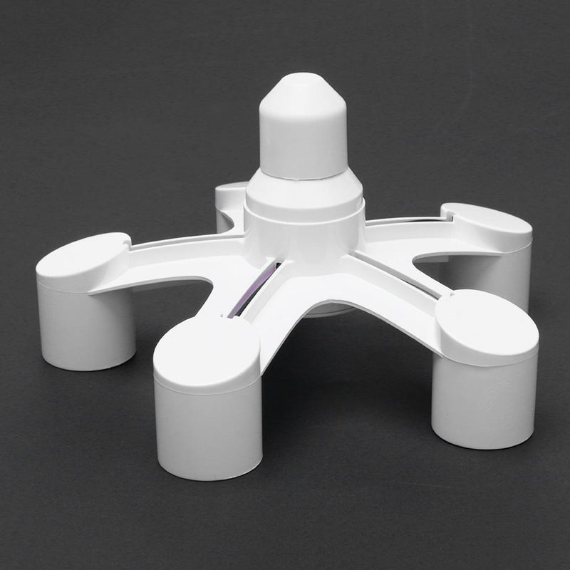 3 in 1/4 in 1/5 in 1 E27 to E27 Base Socket Splitter LED Light Lamp Bulb(C)