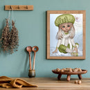 5D DIY Green Suit Girl Diamond Painting Kits Full Round Drill Wall Decor Crafts