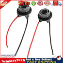 2pcs Car 1156 Bulb Holder Socket Adapter LED Side Light Wiring Connector Newly