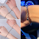 Bracelet Gift For Couple Magnet Bracelet Stainless Steel O-shaped Bracelet