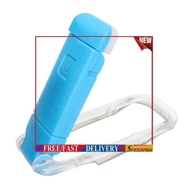 Recharging Book Reading Light Adjustable Brightness & Flexible Angles for B #F