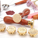 Wax Seal Stamp Fire Painting DIY Style for Stamping Envelope Wedding (F021)