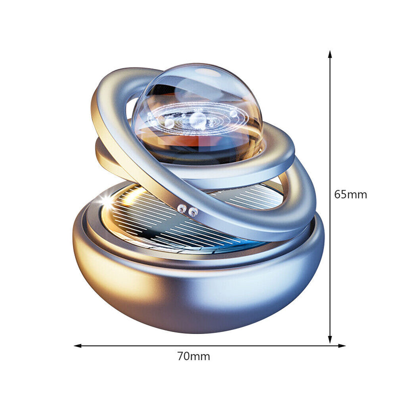 #A Solar Car Auto Aromatherapy Air Freshener Ornament Decoration Perfume Diffuse