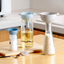 4 in1 Funnels Set Oil Funnel Strainer Kitchen Tools Oil Water Spices Filter{