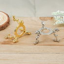 Home Decor Display Stand Metal Holder Crystal Ball Base Sphere Stone Support