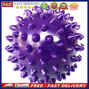 PVC Spiky Ball Trigger Point Fitness Hand Foot Pain Relief Ball (Purple)