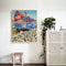 Car in Flower Oil Paint By Numbers Kits Canvas Picture DIY Wall Art Craft Color