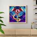 Pterosaur 5D DIY Partial Special Shape Drill Diamond Painting Kits Decor