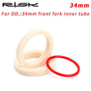 RISK 2x Bike Front Fork Oil Sponge Dust Oil Absorb Sealed Foam Ring (34mm)