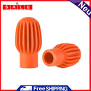 2pcs Silicone Drum Stick Head Rubber Sleeve Drumstick Practice Tips Mute Damper