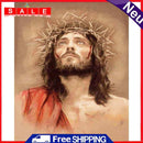 DIY Easter Theme Oil Paint by Numbers Kit Drawing on Canvas Pictures Home Decor
