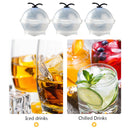 Ice Hockey Mold Plastic Ice Ball Whiskey Wine Kitchen Ice Cube Maker (1pc) Newly