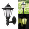 Solar Power LED Light Path Way Wall Landscape Garden Lamp (Warm White) Newly