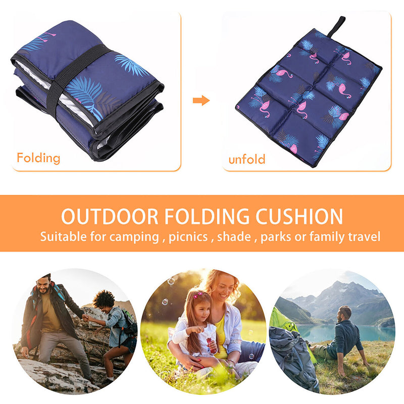 Folding Seat Pad, Waterproof Portable Foldable Cushion, for Outdoors Hiking C
