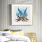 14CT Counted Full Cross Stitch DIY Cartoon Dragon Hand Paint Room Decor 40x40cm