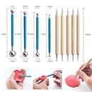 Storage Bag Ceramic Clay Sculpting Polymer Clay Tools Ball Stylus Dotting Apron