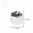 9 PCS Punk Elastic Woman Crystal Ponytail Holder Hair Cuff Headband Hair Ring