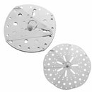Cover Steamer Basket Inner Lid Adjustable Stainless Steel Drop Lid