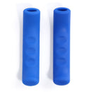 2pcs Brake Handle Lever Covers Scooter Antiskid Handle Protector (Blue) Newly