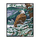 Partial Cross Stitch 2 Strands Printed Animal Pattern Needlework Kits Wall