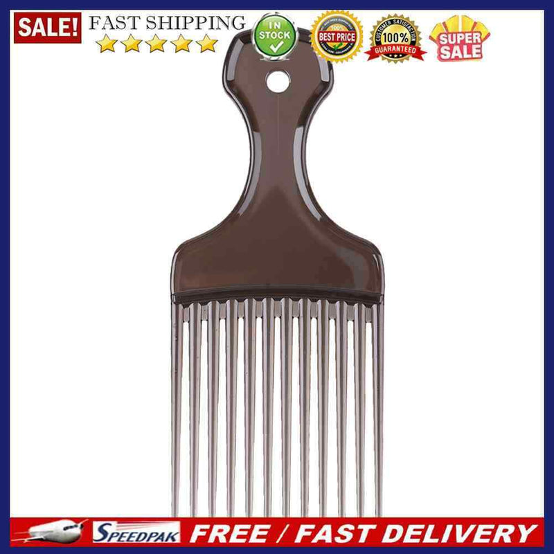 Hair Fork Comb Hairdressing Curly Massage Insert Brush Hairbrush Styling Tool