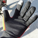 Anti-Skid MTB Bicycle Motorcycle Bike Protective Gloves (Red Full Finger) Newly