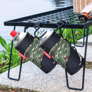 Long Gas Canister Cover Camp Fuel Cylinder Tank Case (Jungle Camouflage) Newly